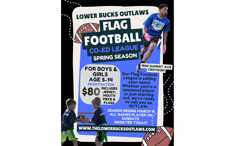 Flag Football registrations are OPEN!